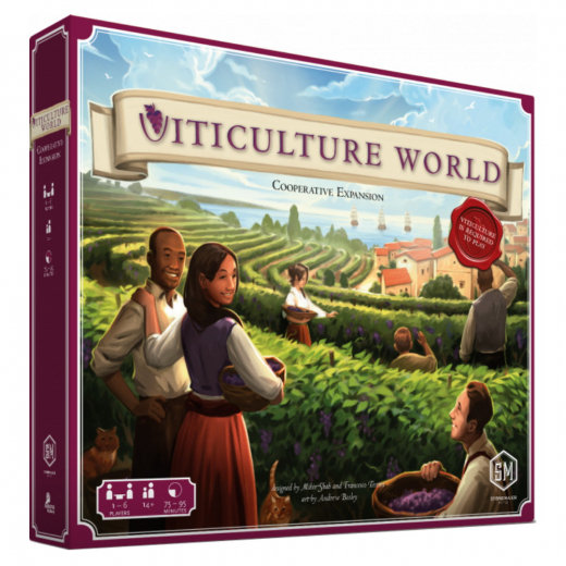 Viticulture World: Cooperative Expansion i gruppen SELSKABSSPIL / Udvidelser hos Spelexperten (STM110)