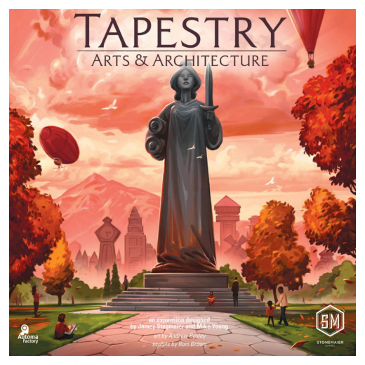 Tapestry: Arts & Architecture (Exp.) i gruppen SELSKABSSPIL / Udvidelser hos Spelexperten (STM152)