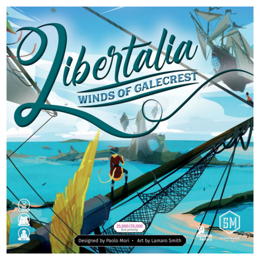 Libertalia: Winds of Galecrest i gruppen SELSKABSSPIL / Kortspil hos Spelexperten (STM550)