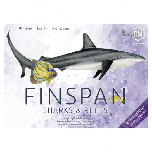 Finspan: Sharks & Reefs (Exp.) (EN) i gruppen SELSKABSSPIL / Udvidelser hos Spelexperten (STM873)