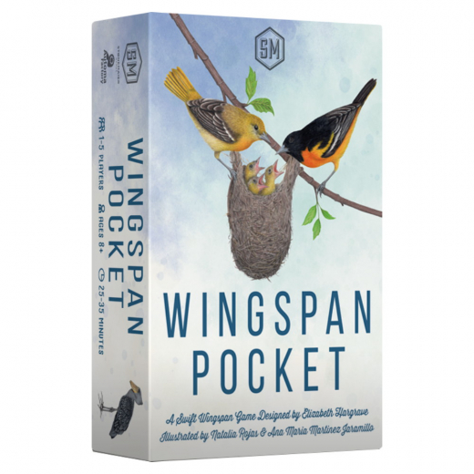 Wingspan Pocket (EN) i gruppen SELSKABSSPIL / Kortspil hos Spelexperten (STM948)