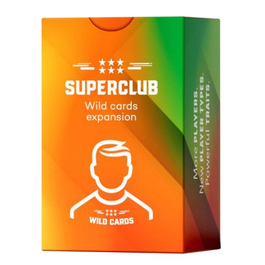 Superclub: Wild Cards Expansion i gruppen SELSKABSSPIL / Udvidelser hos Spelexperten (SUP9047)