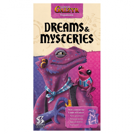 Lands of Galzyr: Dreams and Mysteries (Exp.) i gruppen SELSKABSSPIL / Udvidelser hos Spelexperten (SWG252201)