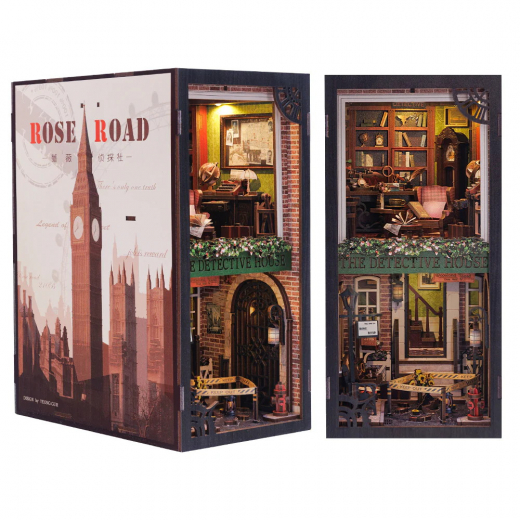 Book Nook: Rose Detective Agency i gruppen PUSLESPIL / Book Nook hos Spelexperten (SZ02)