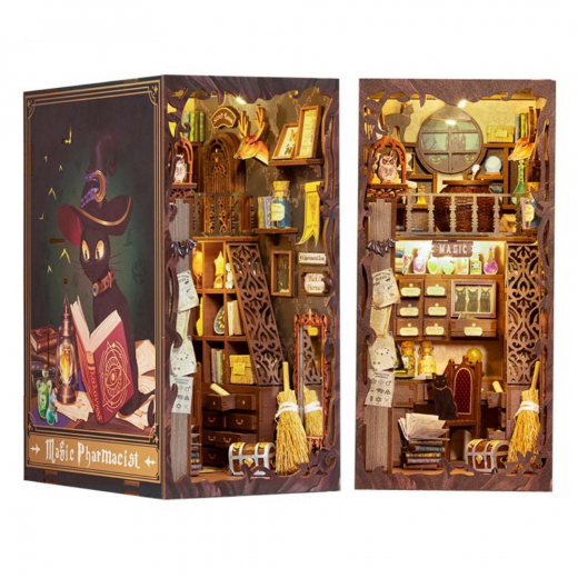 CuteBee Book Nook - Magic Pharmacist i gruppen PUSLESPIL / Book Nook hos Spelexperten (SZ05)