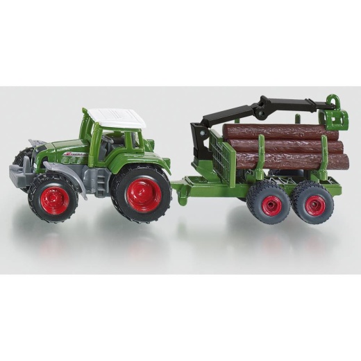 Siku Super - 1645 Traktor med tømmervogn i gruppen Siku 1:87 hos Spelexperten (Siku111645)