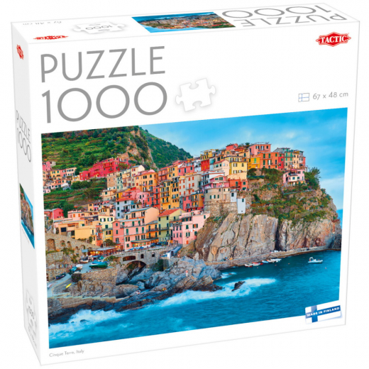Tactic Puslespil: Cinque Terre Italy 1000 Brikker i gruppen PUSLESPIL / Tactic hos Spelexperten (T-58252)