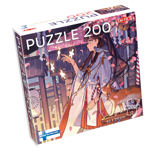 Tactic: Anime Pige 200 Brikker i gruppen PUSLESPIL / Tactic hos Spelexperten (T-60674)