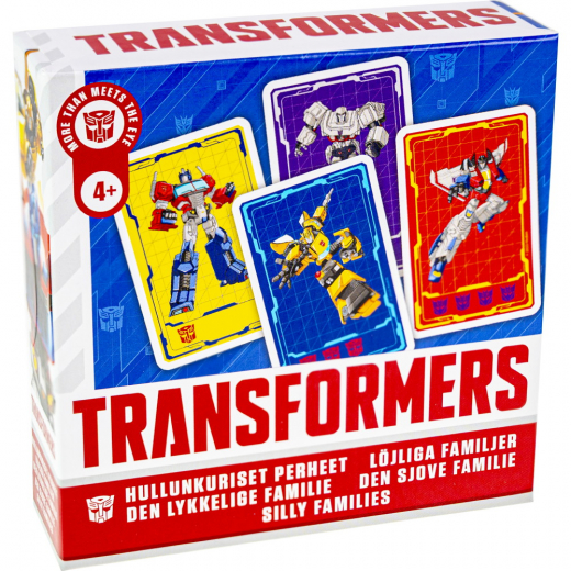 Transformers Den Lykkelige Familie i gruppen SELSKABSSPIL / Børnespil hos Spelexperten (T-60725)