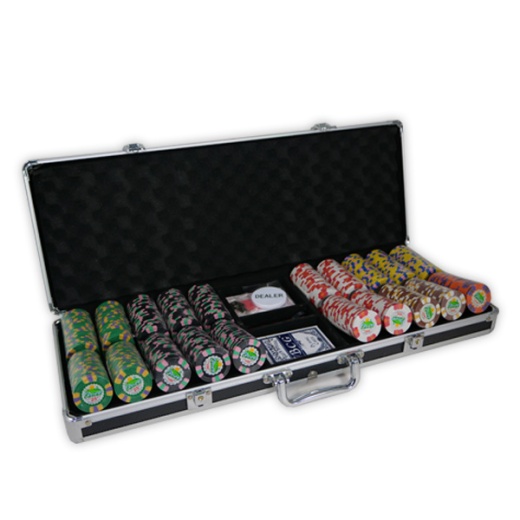 Pokerset Joker Casino 500 High Stakes i gruppen SELSKABSSPIL / Poker & casino / Pokersæt hos Spelexperten (TC-JokerHigh)
