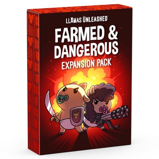 Llamas Unleashed: Farmed & Dangerous (Exp.) i gruppen SELSKABSSPIL / Udvidelser hos Spelexperten (TEE5623)