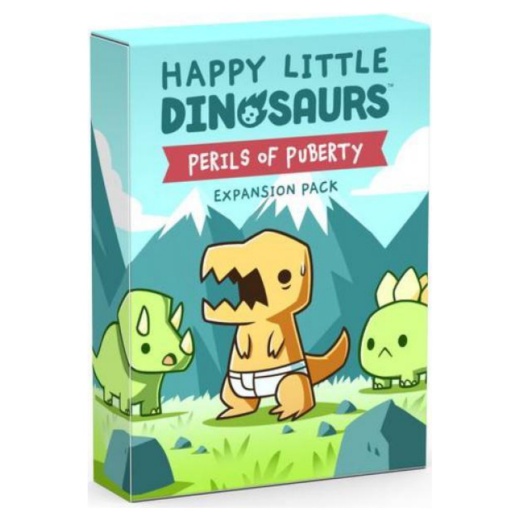 Happy Little Dinosaurs: Perils Of Puberty (Exp.) i gruppen SELSKABSSPIL / Udvidelser hos Spelexperten (TEE5637)