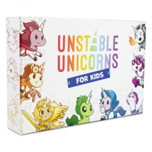 Unstable Unicorns For Kids (EN) i gruppen SELSKABSSPIL / Familiespil hos Spelexperten (TEE6063)