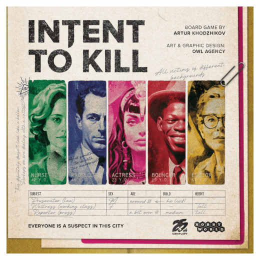Intent to Kill i gruppen SELSKABSSPIL / Strategispil hos Spelexperten (TFC82000)