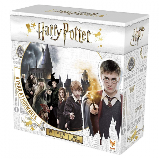 Harry Potter: A Year at Hogwarts i gruppen SELSKABSSPIL / Familiespil hos Spelexperten (TPI89078)