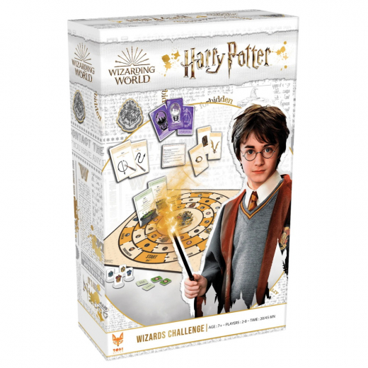Harry Potter: Wizards Challenge i gruppen SELSKABSSPIL / Familiespil hos Spelexperten (TPI89154)