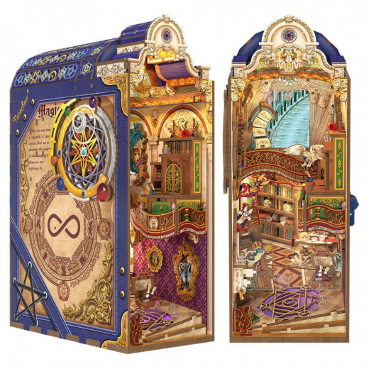 Toonecheer Book Nook - Magical Library i gruppen PUSLESPIL / Book Nook hos Spelexperten (TQ134)