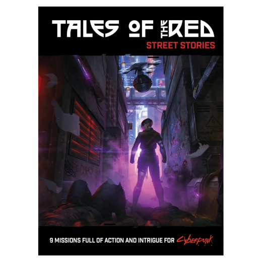 Cyberpunk Red RPG: Tales of the Red: Street Stories i gruppen SELSKABSSPIL / Rollespil / Cyberpunk Red RPG hos Spelexperten (TRGCR3051)