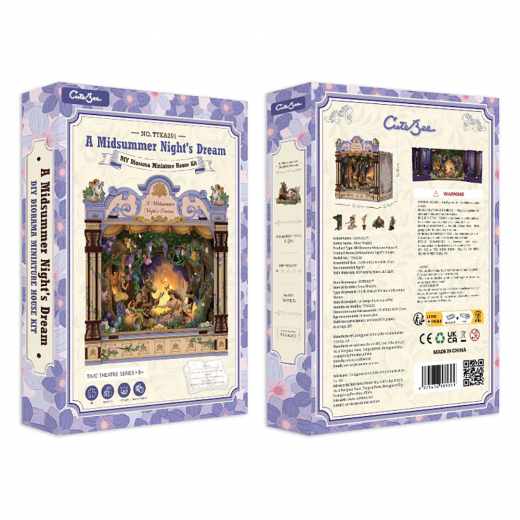 Cutebee Book Nook - A Midsummer Night's Dream i gruppen PUSLESPIL / Book Nook / hos Spelexperten (TTKA201)