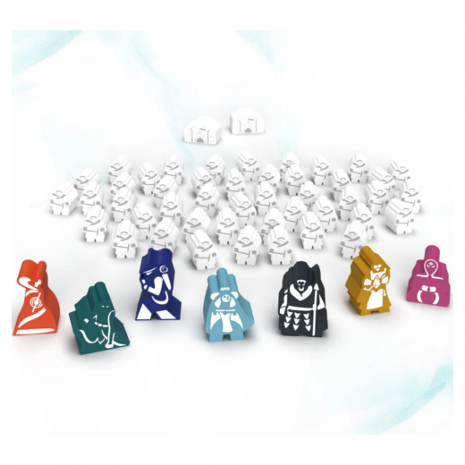 I C E: Collector Meeples (Exp.) i gruppen SELSKABSSPIL / Tilbehør / Andet hos Spelexperten (TW-UNL-MEE)