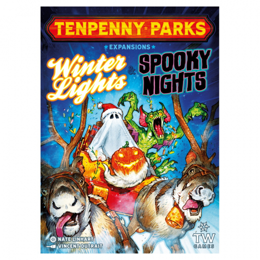 Tenpenny Parks: Winter Lights & Spooky Nights Expansion i gruppen SELSKABSSPIL / Udvidelser hos Spelexperten (TWK3008)