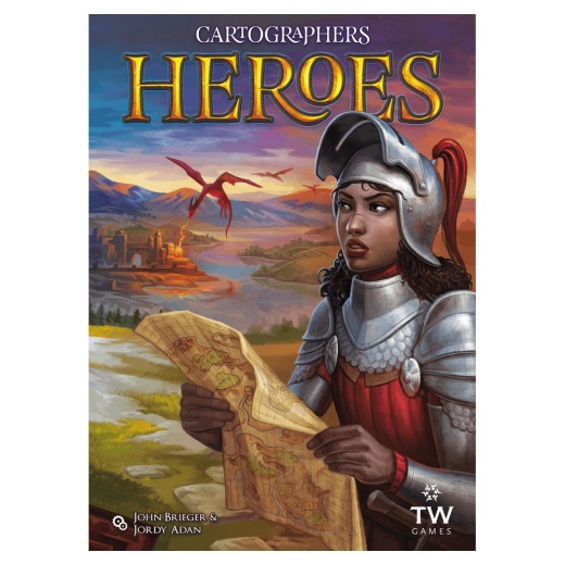 Cartographers: Heroes i gruppen SELSKABSSPIL / Strategispil hos Spelexperten (TWK4060)