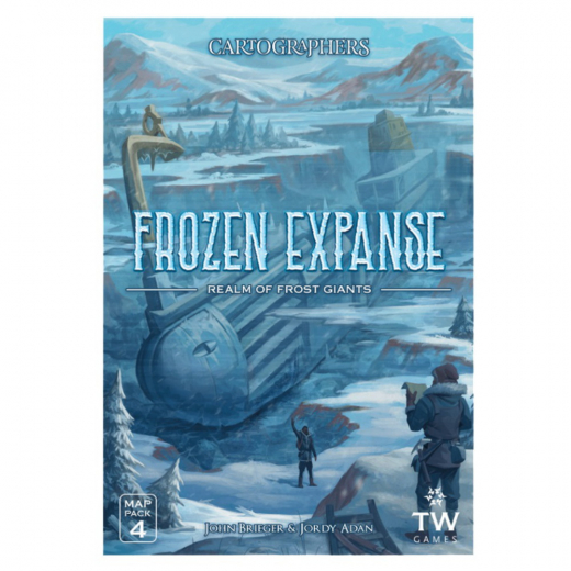 Cartographers: Frozen Expanse - Realm of Frost Giants (Exp.) i gruppen SELSKABSSPIL / Udvidelser hos Spelexperten (TWK4066)
