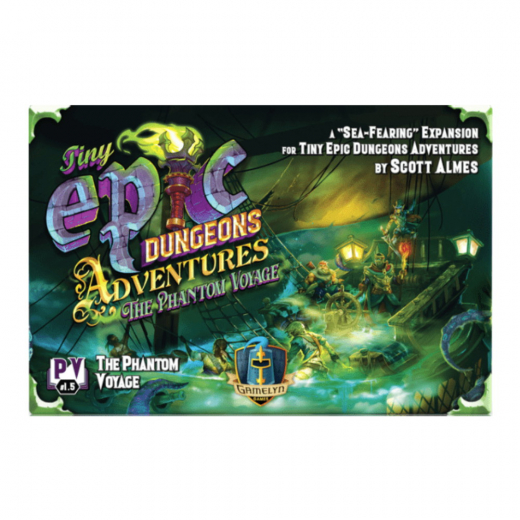 Tiny Epic Dungeons Adventures: The Phantom Voyage (Exp.) i gruppen SELSKABSSPIL / Spilserier / Tiny Epic hos Spelexperten (TYC3294)