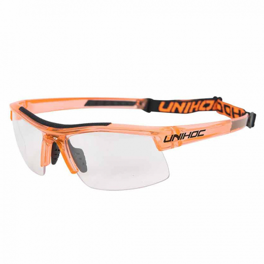 Unihoc Energy Crystal Orange/Black - Kids i gruppen UDENDØRSSPIL / Floorball hos Spelexperten (U-24446)