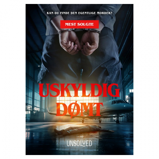 Unsolved Mysteries - Uskyldig dømt i gruppen SELSKABSSPIL / Escape Room hos Spelexperten (U-D005)