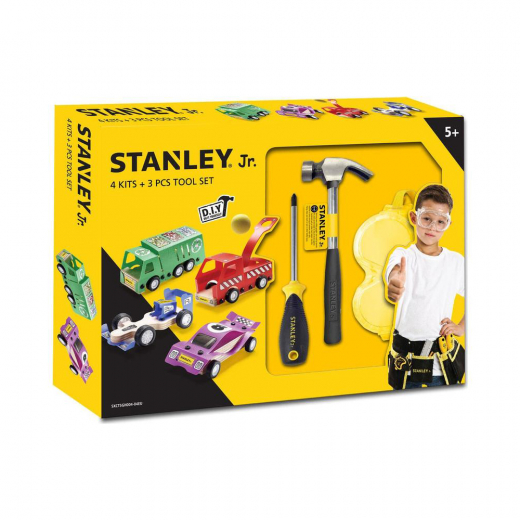 Stanley Jr DIY - Værktøjssæt og køretøjsmodeller i gruppen LEGETØJ / Skab & mal hos Spelexperten (U001-K04-T03-SY)