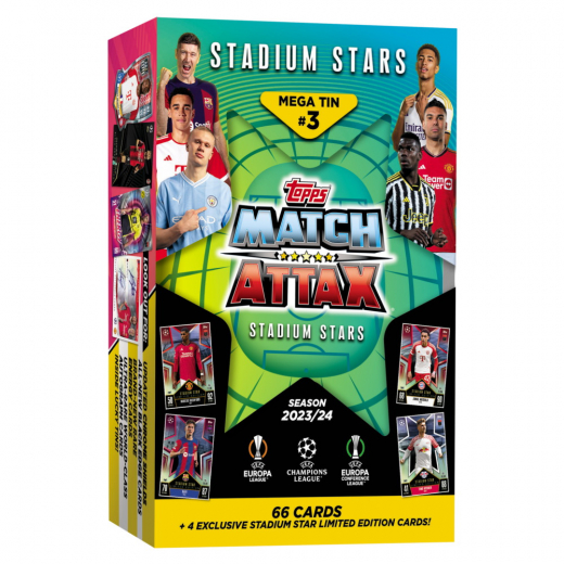 Match Attax TCG Stadium Stars 23/24 Mega Tin #3 i gruppen SELSKABSSPIL / Kortspil hos Spelexperten (UCLMA23-2306-3)