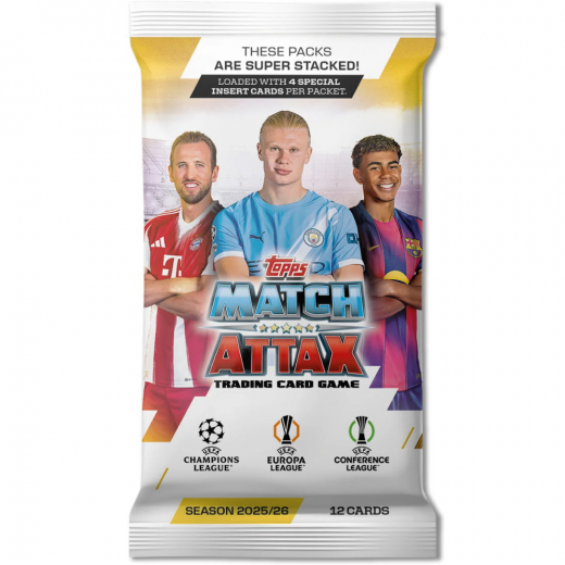 Topps Match Attax Champions League Booster 2025/26 i gruppen SELSKABSSPIL / Samarbejdsspil hos Spelexperten (UCLMA25-01)