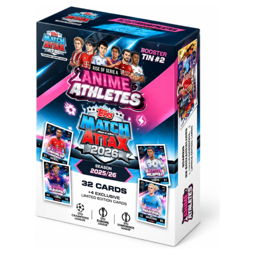 Topps Champions League Cards 2026/27 Mega Tin 2 i gruppen LEGETØJ / Collectibles hos Spelexperten (UCLMA26-052)