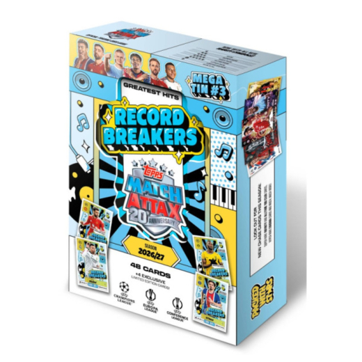 Topps Champions League Cards Mega Tin 3 i gruppen LEGETØJ / Collectibles hos Spelexperten (UCLMA26-063)