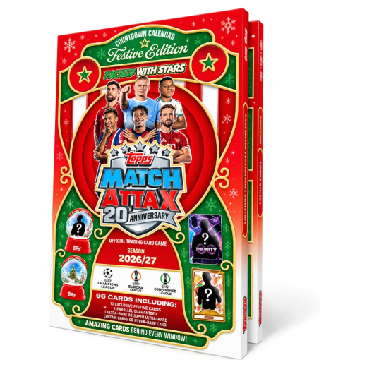 Topps Champions League 2026/27 Advent Calendar i gruppen LEGETØJ / Adventskalendere hos Spelexperten (UCLMA26-07)