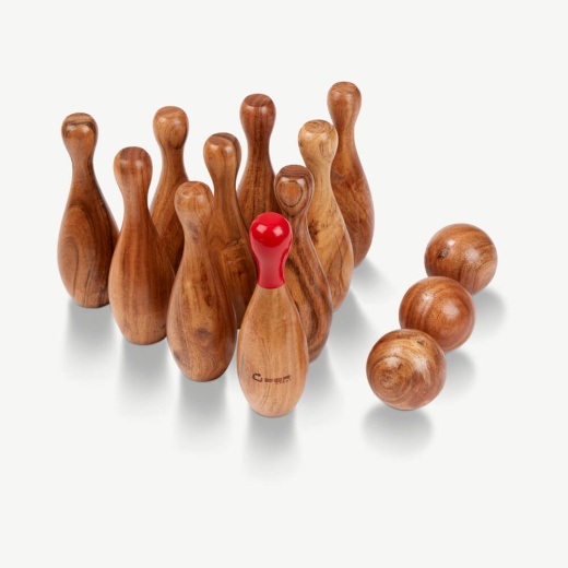 Uber Wooden Skittles Deluxe i gruppen UDENDØRSSPIL / Øvrige hos Spelexperten (UG205)