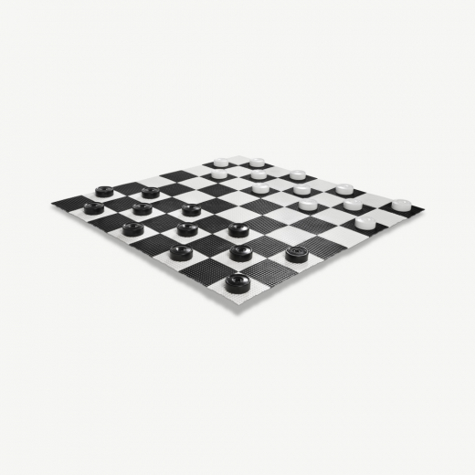 Uber Garden Draughts / Checkers - spillebrikker 10 cm i gruppen UDENDØRSSPIL / Øvrige hos Spelexperten (UG362)