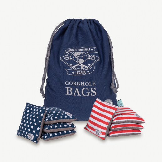 WCL Cornhole Bean Bags Stars & Stripes i gruppen UDENDØRSSPIL / Øvrige hos Spelexperten (UG595)