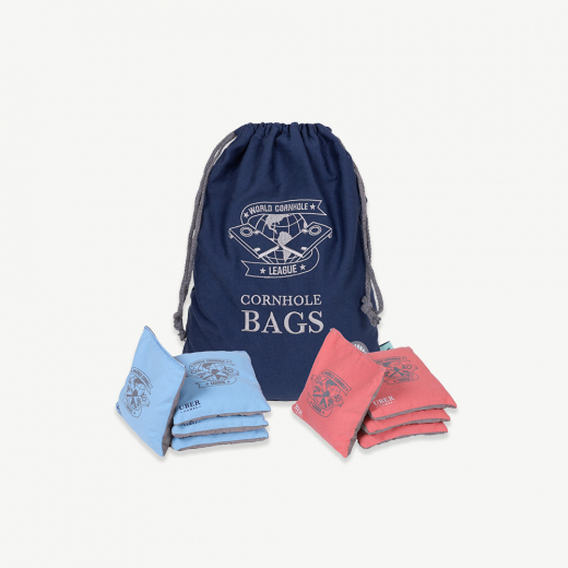 WCL Cornhole Bean Bags Sky & Coral i gruppen UDENDØRSSPIL / Øvrige hos Spelexperten (UG596)