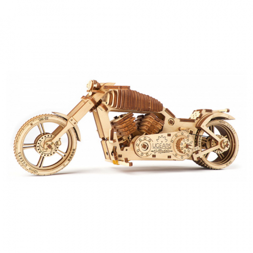 Ugears Bike VM-02 i gruppen PUSLESPIL / Modelbygning / Ugears hos Spelexperten (UG70051)