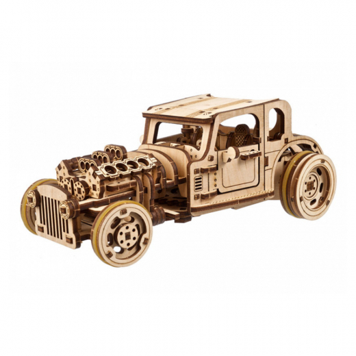 Ugears Hot Rod Furious Mouse i gruppen PUSLESPIL / Modelbygning / Ugears hos Spelexperten (UG70192)