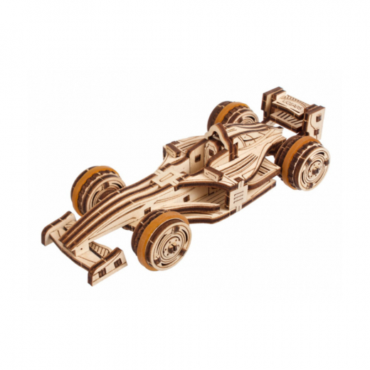 Ugears Compact Racer i gruppen PUSLESPIL / Modelbygning / Ugears hos Spelexperten (UG70252)