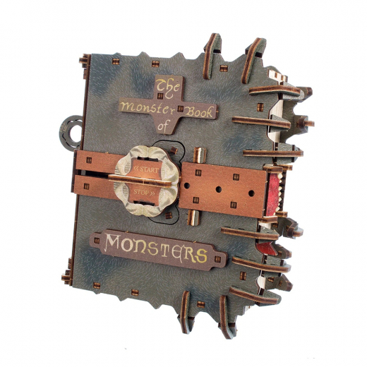 Ugears The Monster Book of Monsters Harry Potter i gruppen PUSLESPIL / Modelbygning / Ugears hos Spelexperten (UG70274)