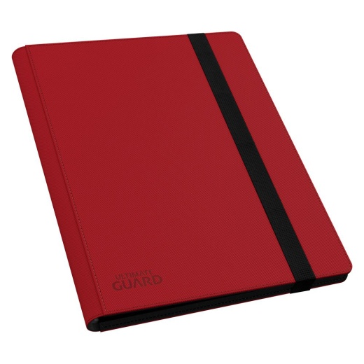 Ultimate Guard Flexxfolio 360 - 18-Pocket XenoSkin - Red i gruppen SELSKABSSPIL / Tilbehør / Opbevaring hos Spelexperten (UGD010204)