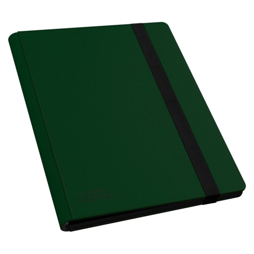 Ultimate Guard Flexxfolio 360 - 18-Pocket XenoSkin - Green i gruppen SELSKABSSPIL / Tilbehør / Opbevaring hos Spelexperten (UGD010206)