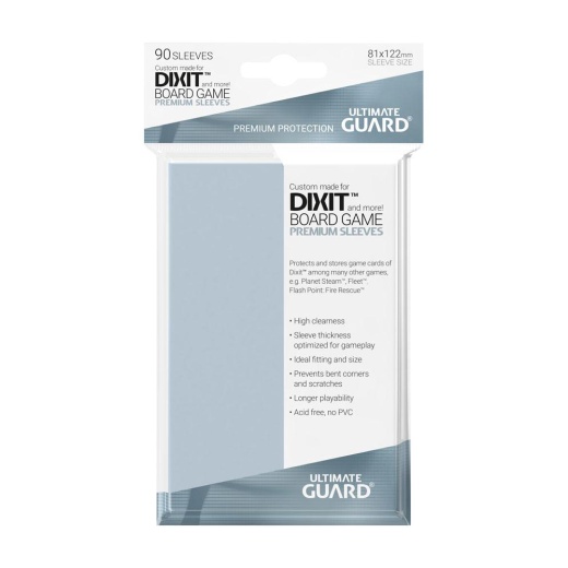 Ultimate Guard Sleeves 81 x 122 mm i gruppen SELSKABSSPIL / Tilbehør / Sleeves hos Spelexperten (UGD010284)