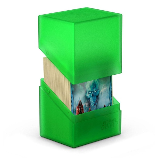 Ultimate Guard Boulder Deck Case 80+ Standard Size Emerald i gruppen SELSKABSSPIL / Tilbehør / Opbevaring hos Spelexperten (UGD010686)