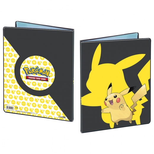 Pokémon TCG: Pikachu 9-Pocket Portfolio i gruppen SELSKABSSPIL / Tilbehør / Opbevaring hos Spelexperten (ULT15105)