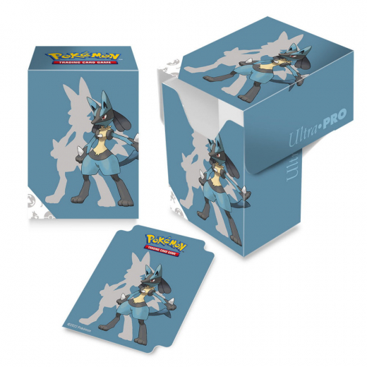 Pokémon TCG: Lucario Full View Deck Box i gruppen SELSKABSSPIL / Pokémon hos Spelexperten (ULT15857)